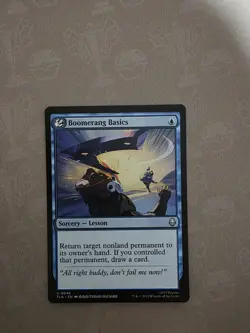 Wizards of the Coast MTG Boomerang Basics U 0046 Uncommon Full Art EN 2025 - Image 2