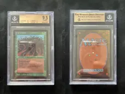 Wall Of Wood BETA Mtg MINT Graded BGS 9.5 QUAD (9.5/9.5/9.5/9.5) POP 17 - Image 1