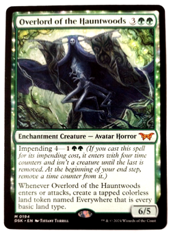 Overlord of the Hauntwoods - Duskmourn: House of Horror (DSK)- EN - M 0194 - Image 1