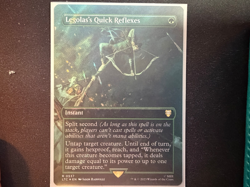 Legolas's Quick Reflexes Borderless Surge Foil MTG Lord of the Rings - Image 1