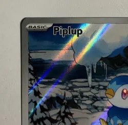 Pokemon Piplup 098/094 Me02 Phantasmal Flames Illustration Rare Holo NM - Image 3