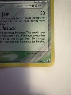 Crobat 2/113 EX Delta Species STAMPED Reverse Holo Pokemon 2005 - Image 2