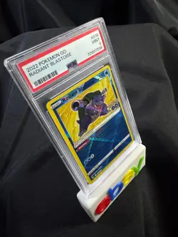 PSA 9 Radiant Blastoise Pokemon GO 2022 English #018 MINT TCG Rare Holo - Image 4