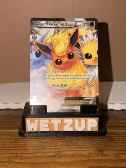 Pokemon Flareon EX Full Art Holo RC28/RC32 Generations - NM - Image 1
