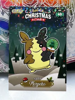 Pokemon 2024 Peru DKV Collectoons Christmas #45 Morpeko - Image 1