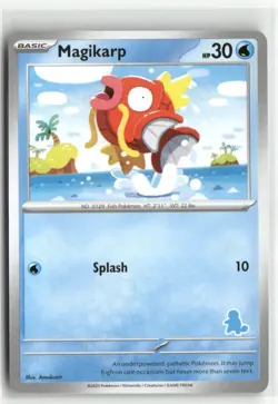 Magikarp Squirtle Stamp My First Battle Pokemon TCG NM - Image 1