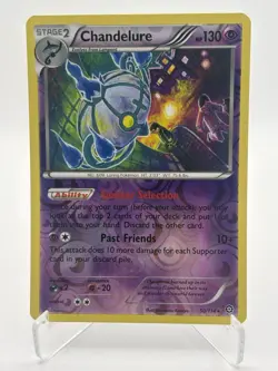 Chandelure 50/114 Steam Siege Reverse Holo NM - Image 1