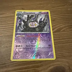 Pokemon TCG Chandelure 60/101 Noble Victories Rare NM - Image 1
