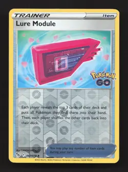 Lure Module 067/078 Uncommon Pokemon GO Pokemon Reverse Holo Lightly Played - Image 1