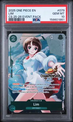2025 One Piece Championship CS 25-26 Event Pack Lim #P-079 PSA 10 GEM MINT - Image 1