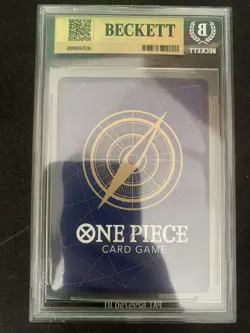 One Piece TCG Boa Hancock OP01-078 SR Alternate Art BGS 9.5 GEM MINT - Image 2