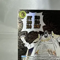 Zehahahahaha! OP16 Alt Art Event Manga Time of Battle One Piece 🚀 Shipping 🔥🔥 - Image 2