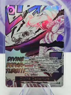 Divine Departure OP13-076 (Manga Event) English Alt Art One Piece TCG NM - Image 1