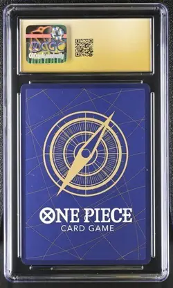 ✨ CGC 10 Pristine English One Piece Edward Weevil EB01-023 Seven Warlords Rare - Image 2