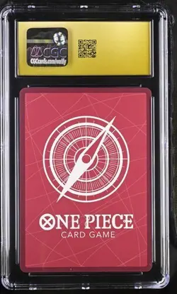 ✨✨ CGC 10 Pristine One Piece Koby OP11-001 L Alt Art L/P Jpn Fist of Divine - Image 2