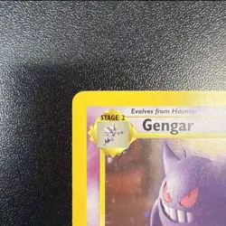 1999 Pokemon TCG Fossil Unlimited Gengar Holo Rare 5/62 WoTC NM - LP - Image 2