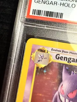 Pokemon Gengar Holo Rare 1999 Fossil Unlimited #5/62 EX PSA 5 - Image 5