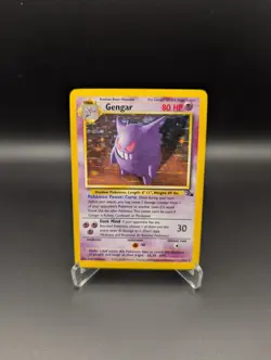 Pokemon Gengar Holo 5/62 Fossil 1999 WOTC Unlimited Vintage LP/MP Ghost Rare - Image 1