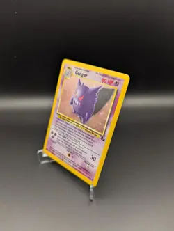 Pokemon Gengar Holo 5/62 Fossil 1999 WOTC Unlimited Vintage LP/MP Ghost Rare - Image 2
