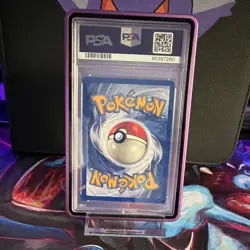 PSA 8 Gengar 1999 Fossil 5/62 Holo Rare 1st Edition English Pokemon TCG - Image 2