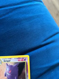 Pokemon Gengar TCG Fossil Holo Card 5/62 Unlimited Holo Rare (1999) LP Excellent - Image 3