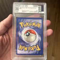 Pokemon 1999 Fossil Gengar 5/62 Holo Rare Unlimited PSA 7 English - Image 4
