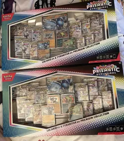 Pokemon Prismatic Lucario Ex Tyranitar Ex Premium Collection NEW SEALED LOT OF 2 - Image 1