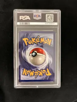 Pokemon Gengar Fossil Holo Rare 5/62 1999 PSA 7 80 HP Wizards TCG - Image 2