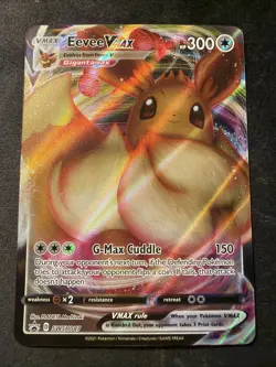 Eevee VMAX SWSH087 SWSH: Sword & Shield Promo Cards Holo - Image 1