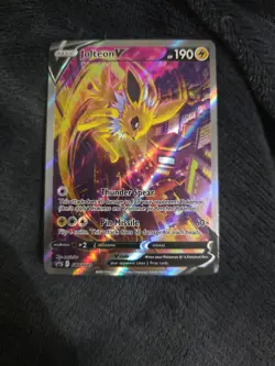 Jolteon V SWSH183 SWSH: Sword & Shield Promo Cards Holo - Image 2