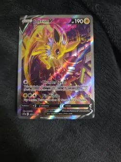 Jolteon V SWSH183 SWSH: Sword & Shield Promo Cards Holo - Image 3