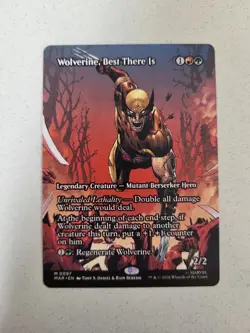 MtG Marvel Heroes Wolverine, Best There Is (Borderless) Regular #0097 NM - Image 1