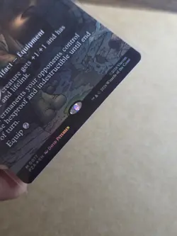 Donnie's Bo - Shadowspear (Borderless) (M 0017) TMNT MTG Foil - Image 4