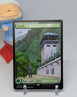 Forest (Borderless) 🦖 NM 🦖 Jurassic World 🦖 Magic The Gathering MTG #25 - Image 2