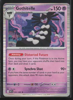 Pokemon TCG White Flare 043/086 - Gothitelle - Holo Rare NM - Image 1