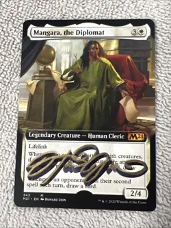 Mangara, The Diplomat Full Art Artist Proof Howard Lyon Shadow Signed - Image 1