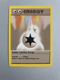 Double Colorless Energy 96/102 Pokemon TCG Base Set (1999) Uncommon NM - Image 1