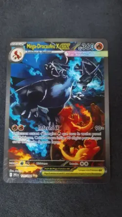 CARTE POKEMON MEGA DRACAUFEU EX 125 - FLAMMES FANTASMAGORIQUES FR ⚡⚡⚡⚡ - Image 1