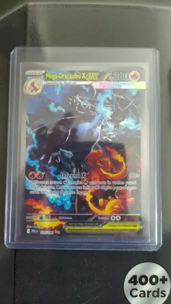 CARTE POKEMON MEGA DRACAUFEU EX 125 - FLAMMES FANTASMAGORIQUES FR ⚡⚡⚡⚡ - Image 3