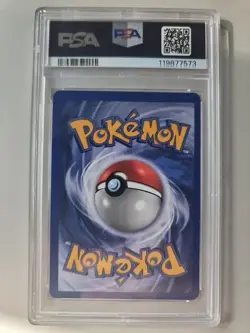 1999 Pokemon Base Set #10 Mewtwo Holo PSA8 NM-MT 010/102 - Image 2