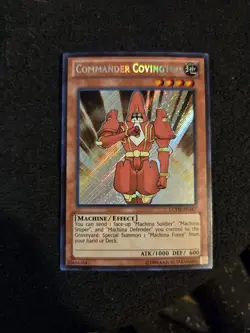 Commander Covington - LCYW-EN167 - Secret Rare - 1st/Unlimited Edition - Image 1