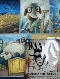 One Piece OP13-119 Portgas D. Ace WANTED POSTER ERROR Pre-Errata - Image 2