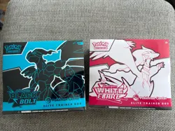 Pokemon Center Black Bolt & White Flare Elite Trainer Box ETB Set - SEALED NEW ✅ - Image 1
