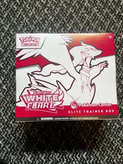 Pokemon TCG White Flare Pokemon Center Elite Trainer Box ETB New & Sealed 2 - Image 1