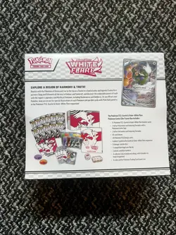 Pokemon TCG White Flare Pokemon Center Elite Trainer Box ETB New & Sealed 2 - Image 2