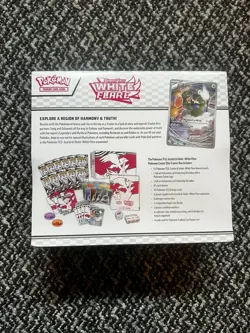 Pokemon TCG White Flare Pokemon Center Elite Trainer Box ETB New & Sealed - Image 2