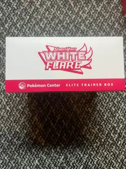 Pokemon TCG White Flare Pokemon Center Elite Trainer Box ETB New & Sealed - Image 5