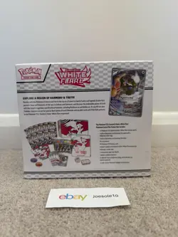 Black Bolt White Flare - Pokemon Center ETB Elite Trainer Box - New & Sealed - Image 4