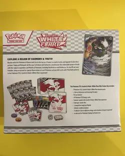 Pokemon Scarlet & Violet White Flare Elite Trainer Box ETB New Factory Sealed - Image 2