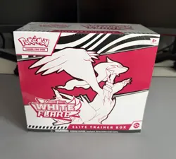 Pokemon Scarlet Violet White Flare ETB Elite Trainer Box, New Sealed - Image 1